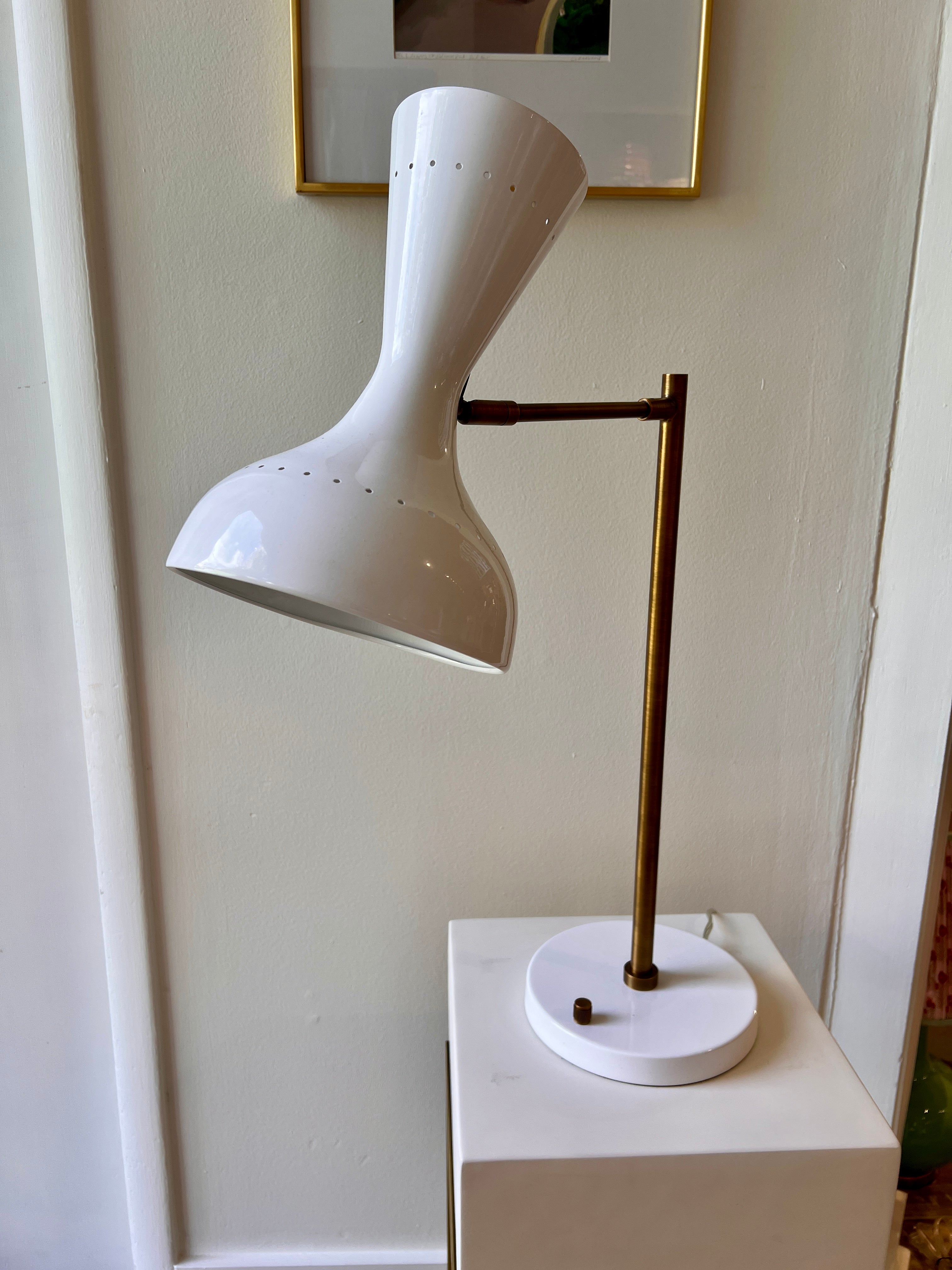 White Desk Lamp