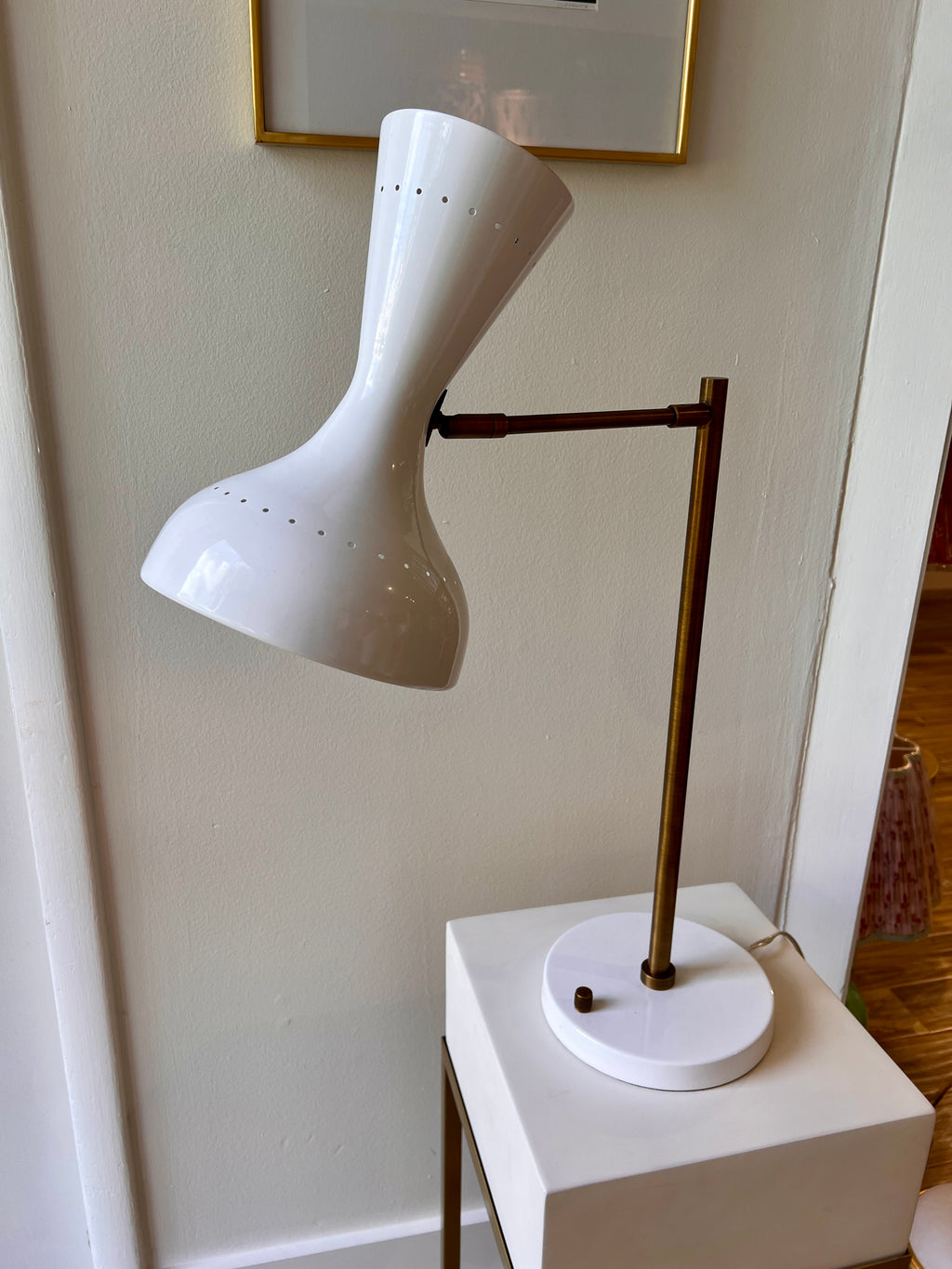White Desk Lamp