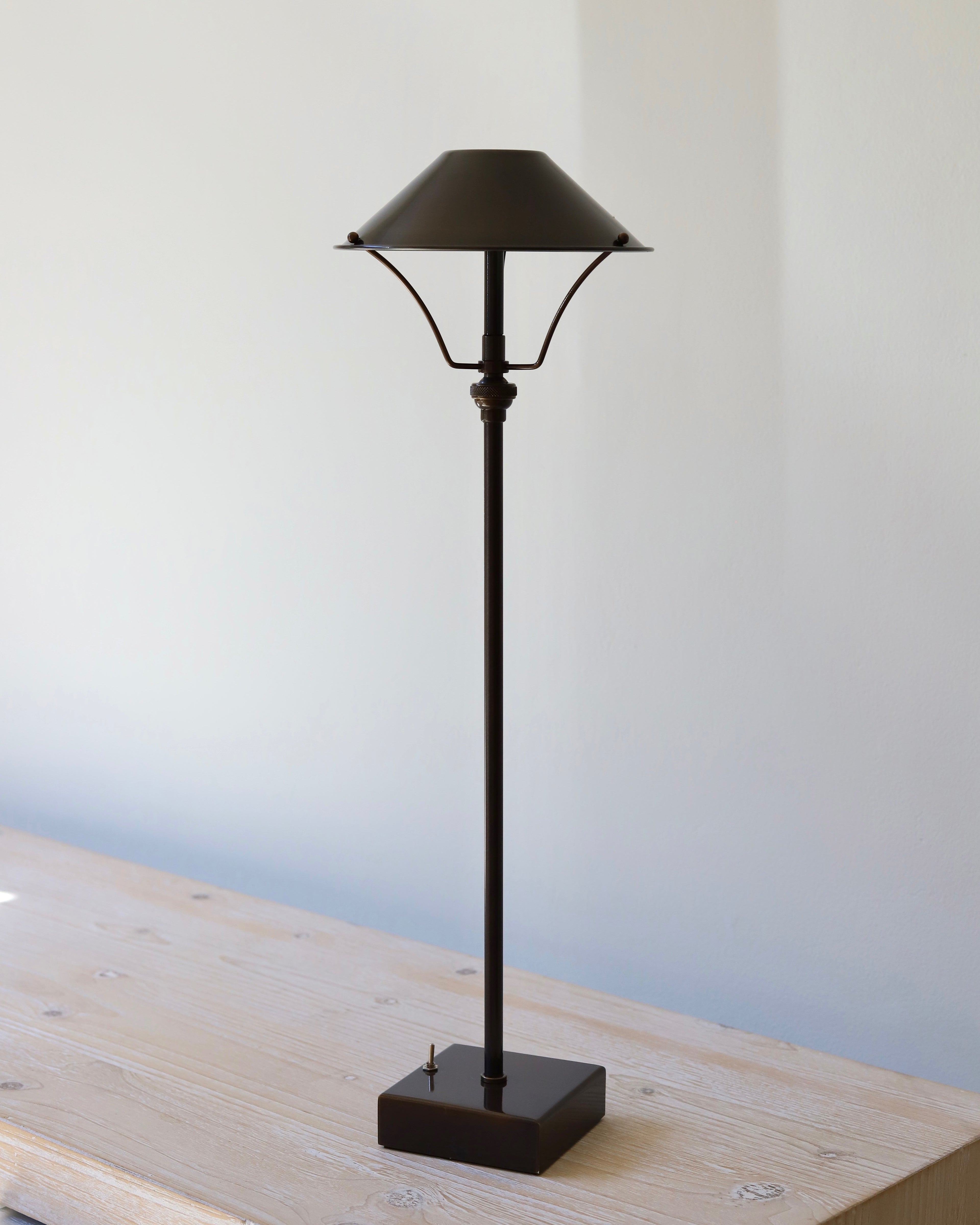 Anna Lari Ambrina Table Lamp in Acidic Black