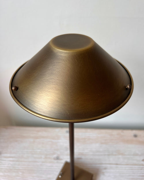 Anna Lari Ambrina table lamp in Antique Brass