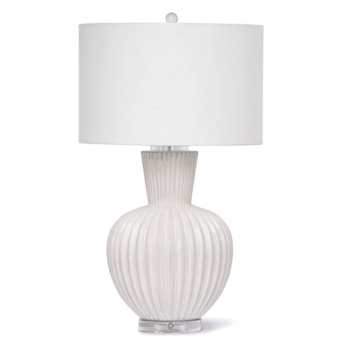 Balboa White Table Lamp 