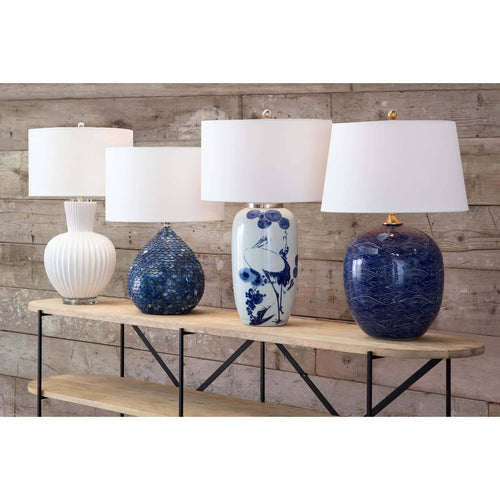 Balboa White Table Lamp 