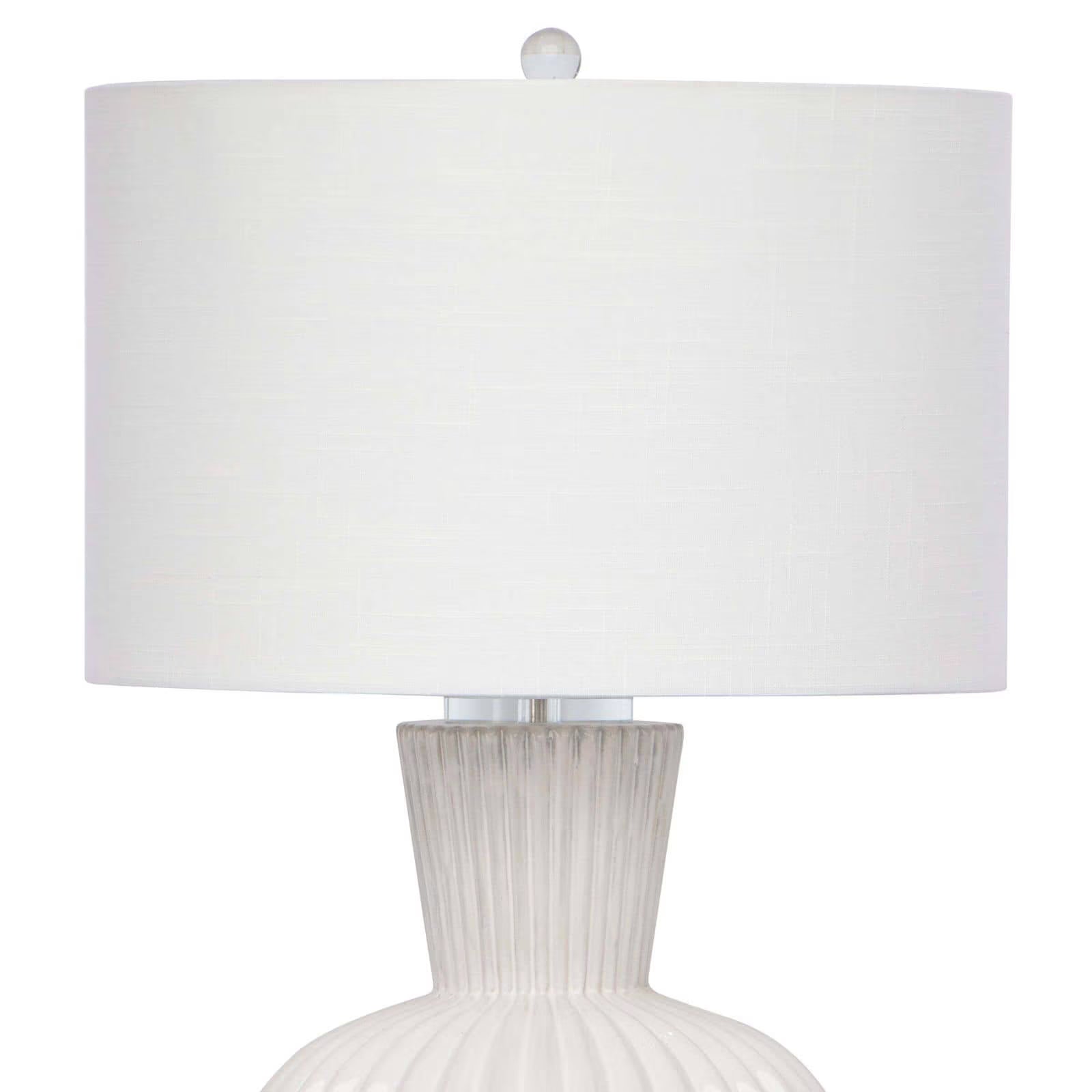 Balboa White Table Lamp 