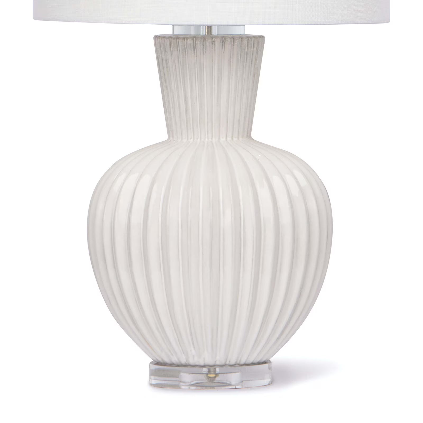Balboa White Table Lamp 