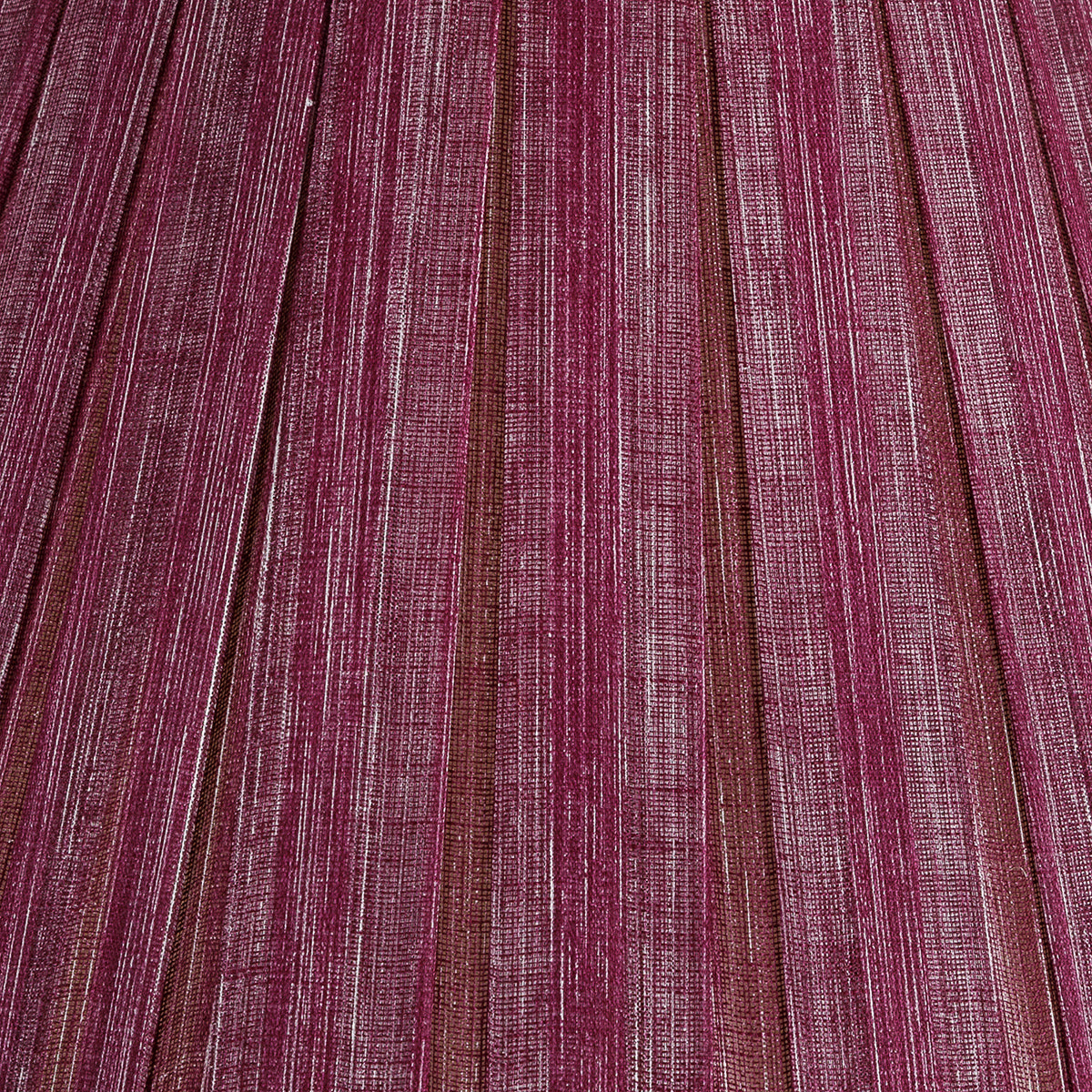 Fermoie Back to the Fuchsia Box Pleat Lampshade close-up