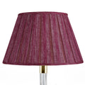 Fermoie Back to the Fuchsia Box Pleat Lampshade