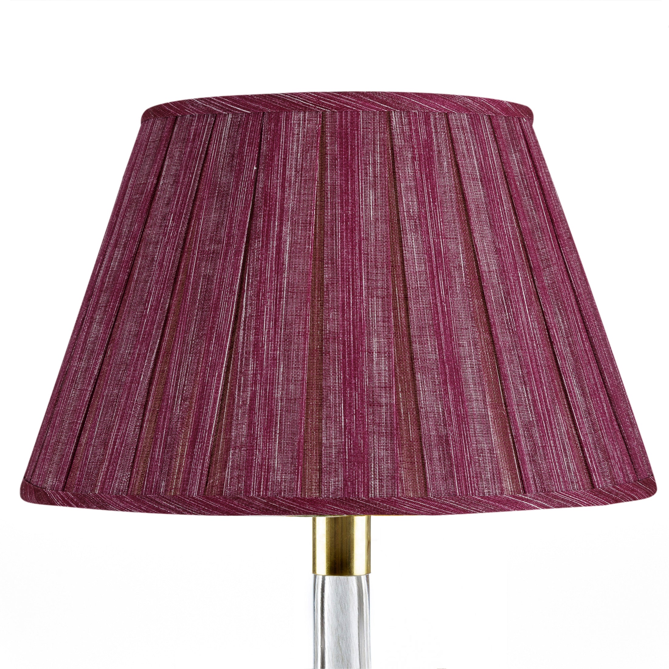 Fermoie Back to the Fuchsia Box Pleat Lampshade