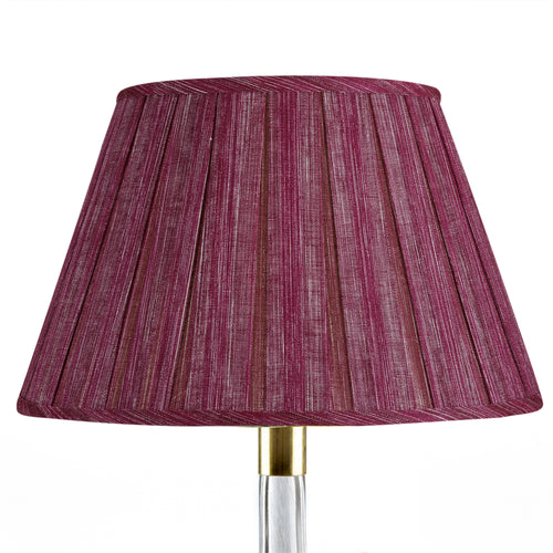 Fermoie Back to the Fuchsia Box Pleat Lampshade