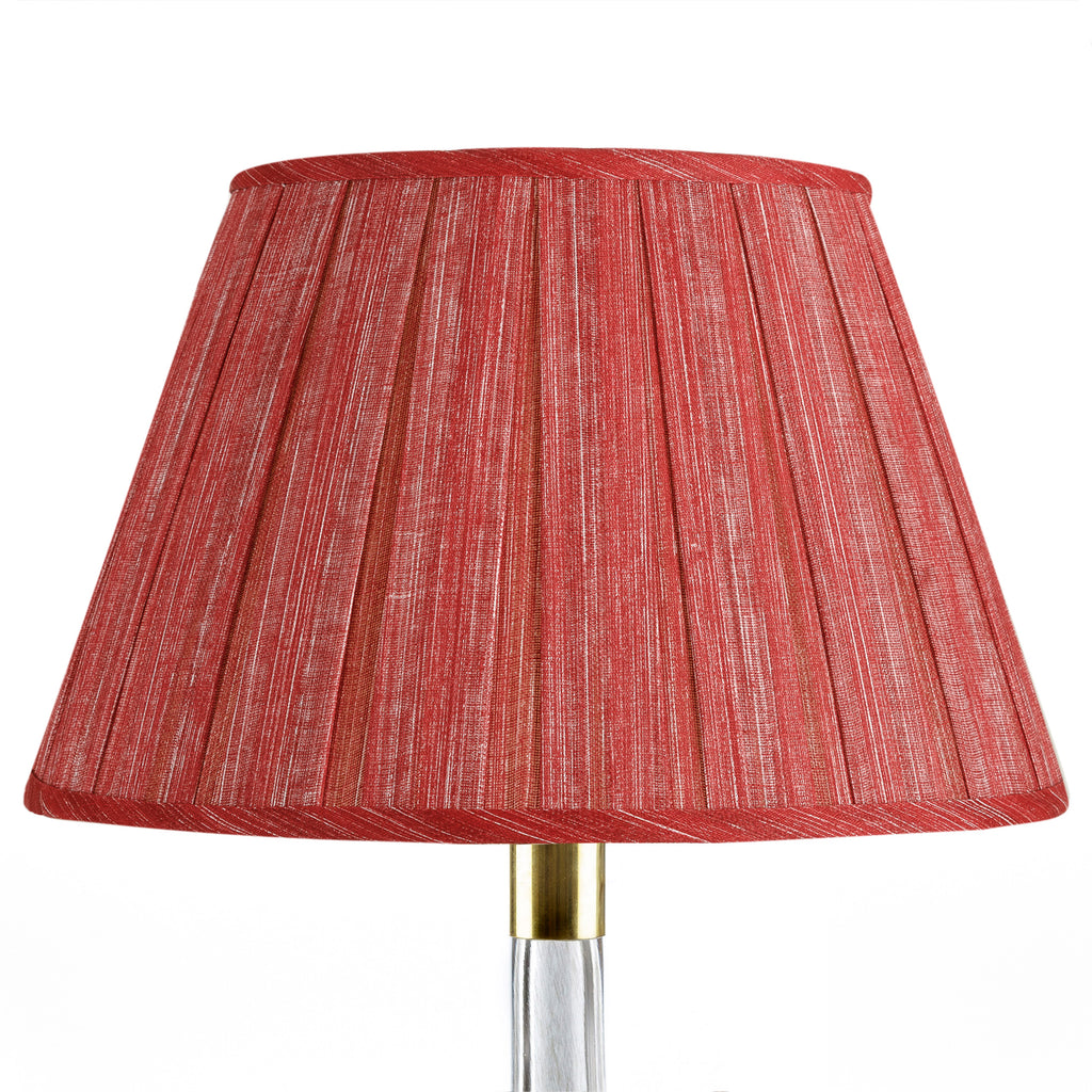 Fermoie Carpet Slipper Box Pleat Lampshade