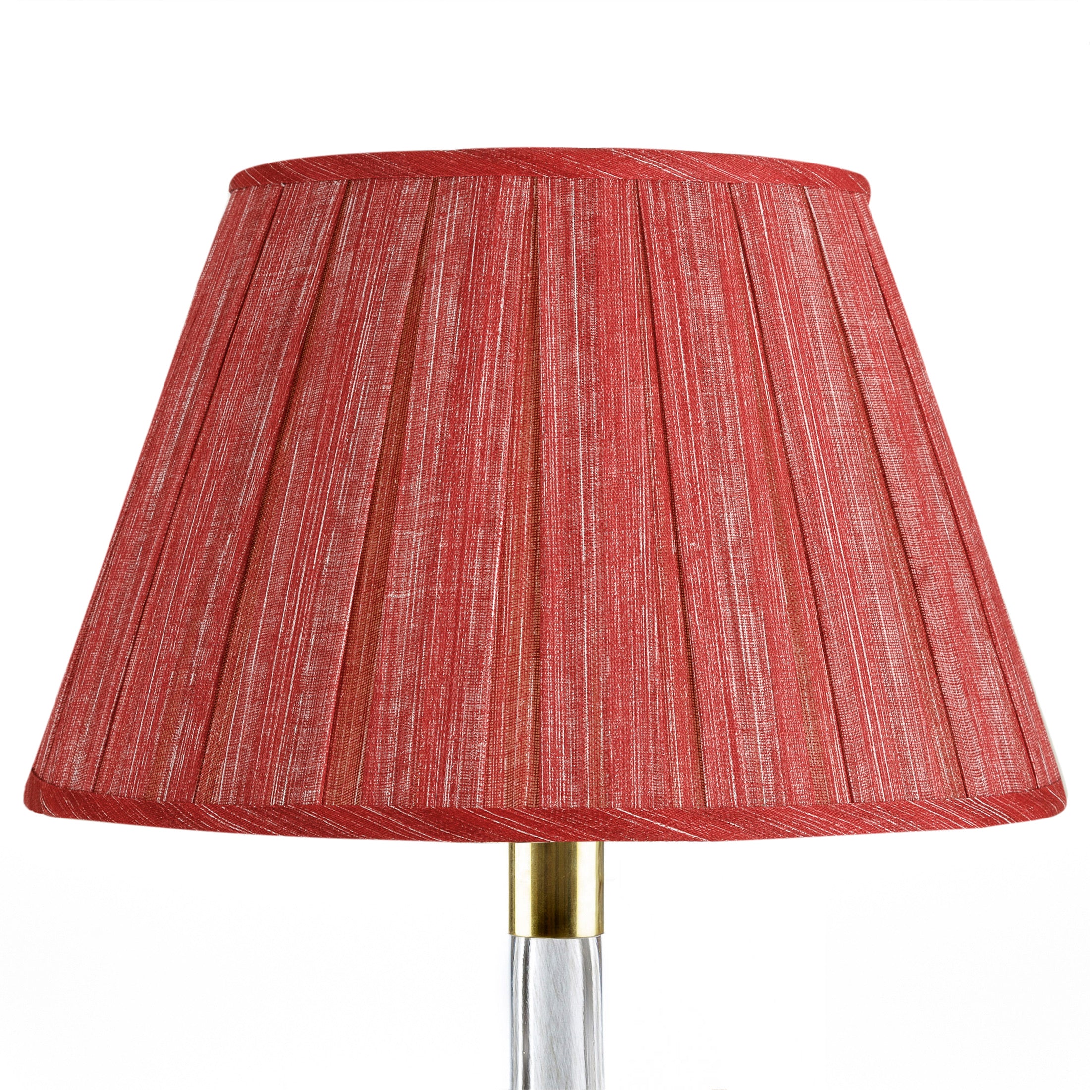 Fermoie Carpet Slipper Box Pleat Lampshade