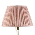 Fermoie Pink Figured Empire Lampshade styled in Nashville, Tennessee