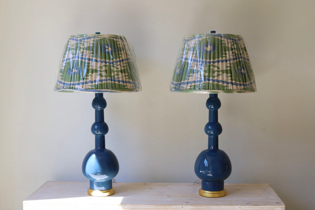 Hwang Bishop Montauk Blue Marrakech Ceramic Lamp Base