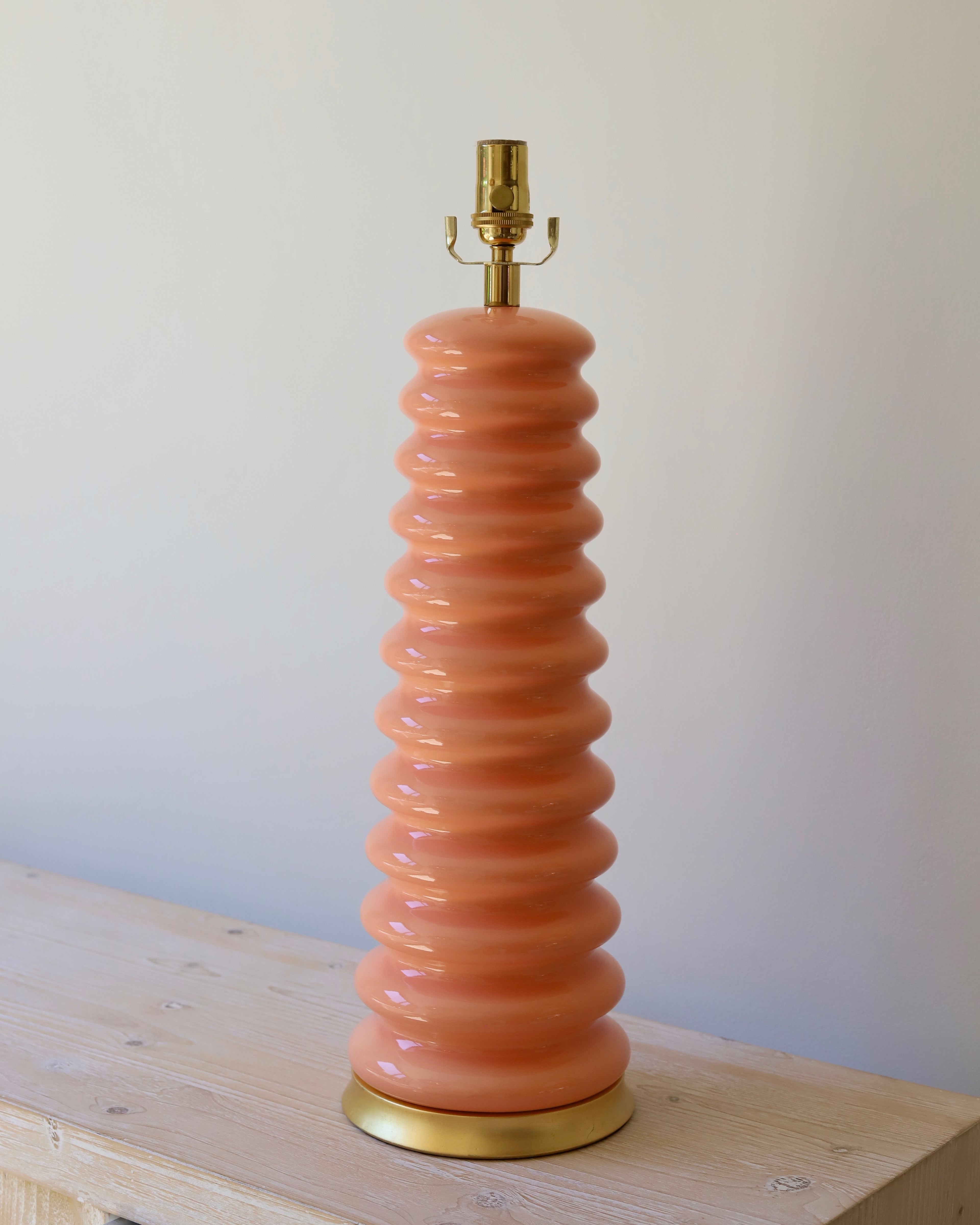 Hwang Bishop Papaya Soba Ceramic Lamp Base