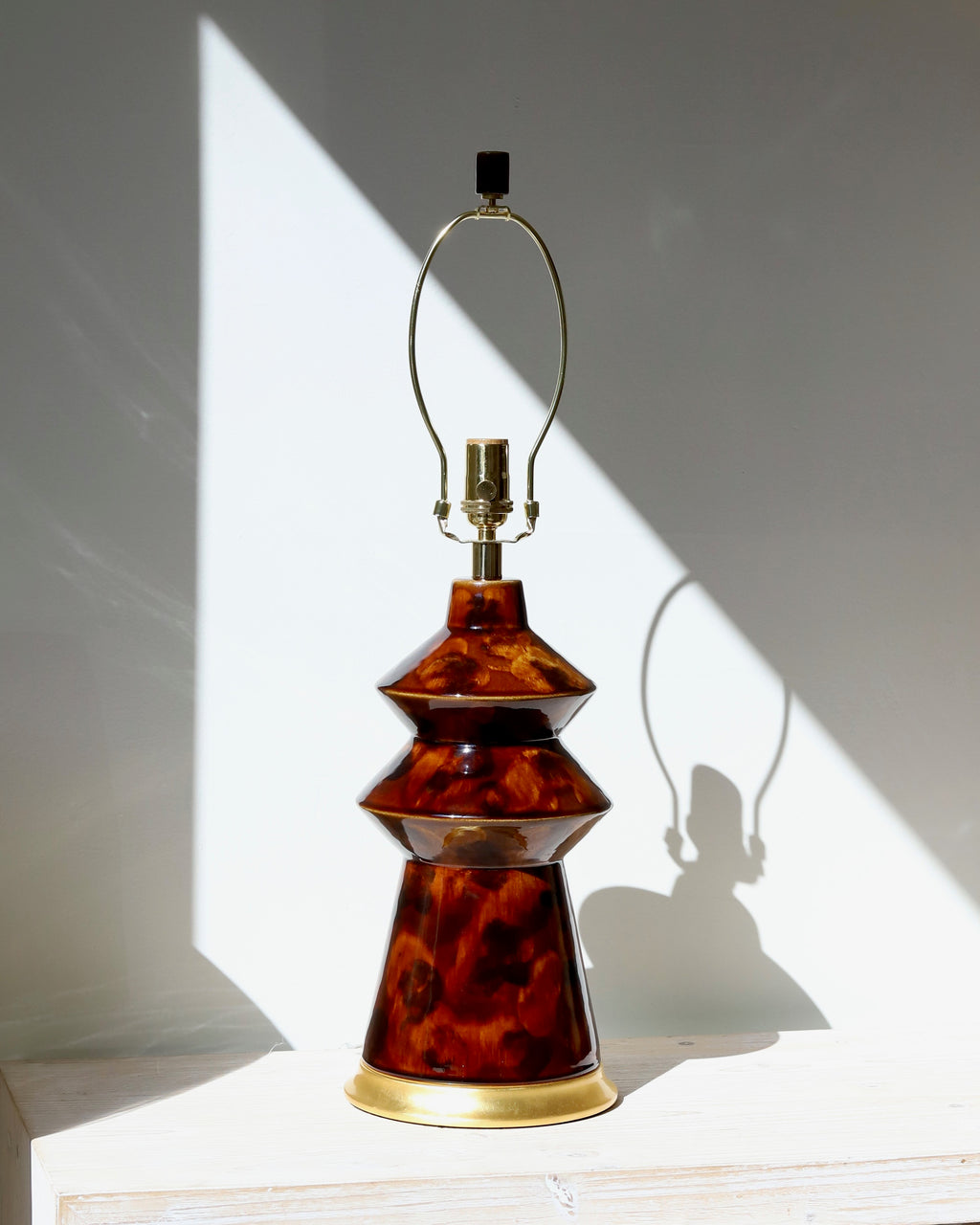 Hwang Bishop Tortoise Malibu Ceramic Lamp Base