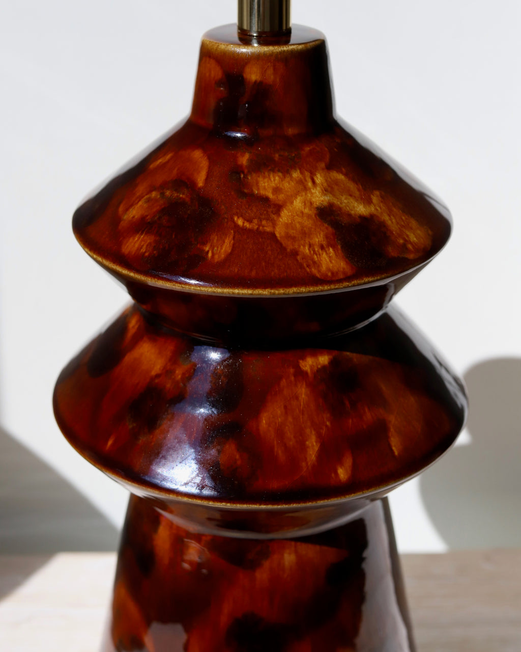 Hwang Bishop Tortoise Malibu Ceramic Lamp Base