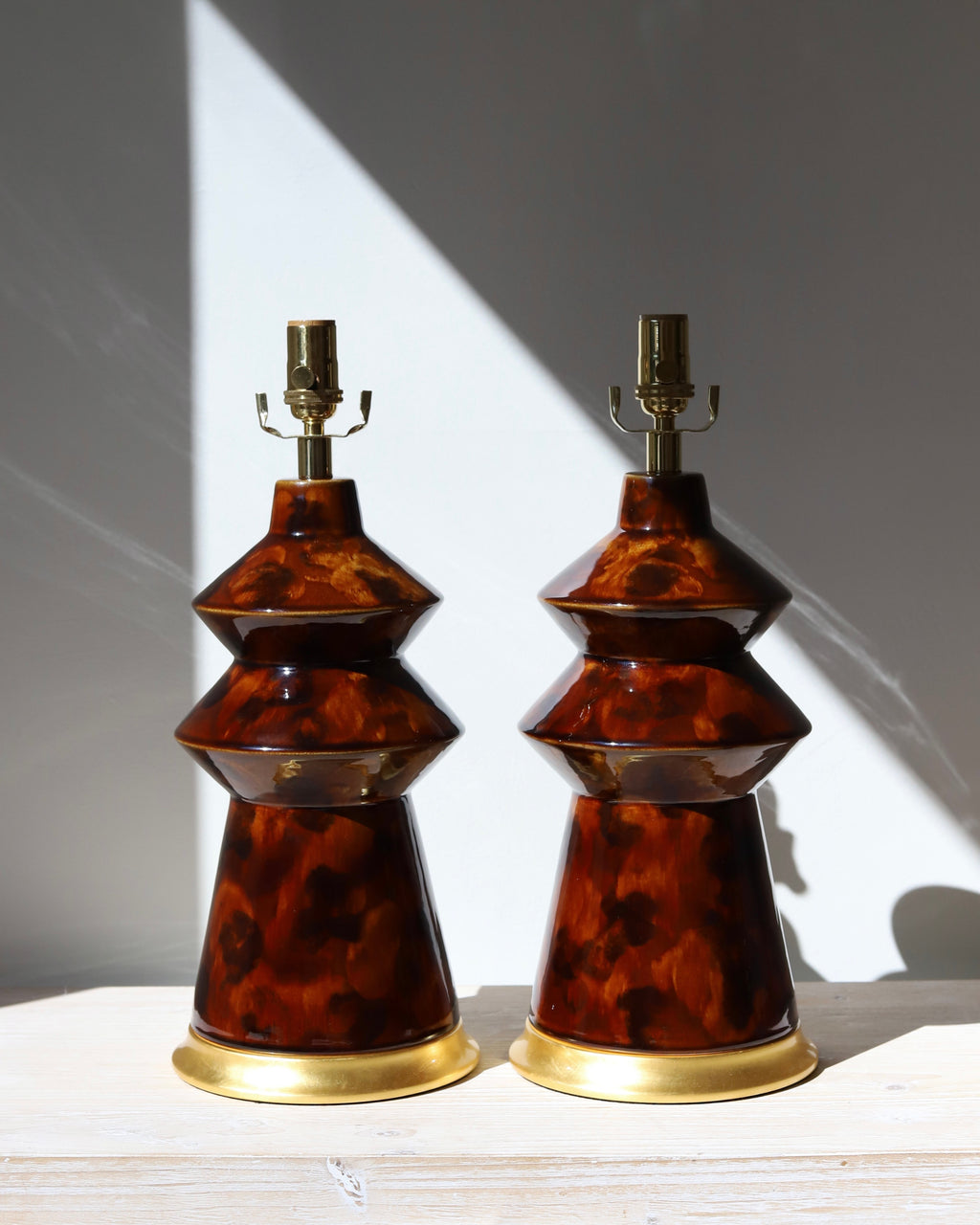Hwang Bishop Tortoise Malibu Ceramic Lamp Base