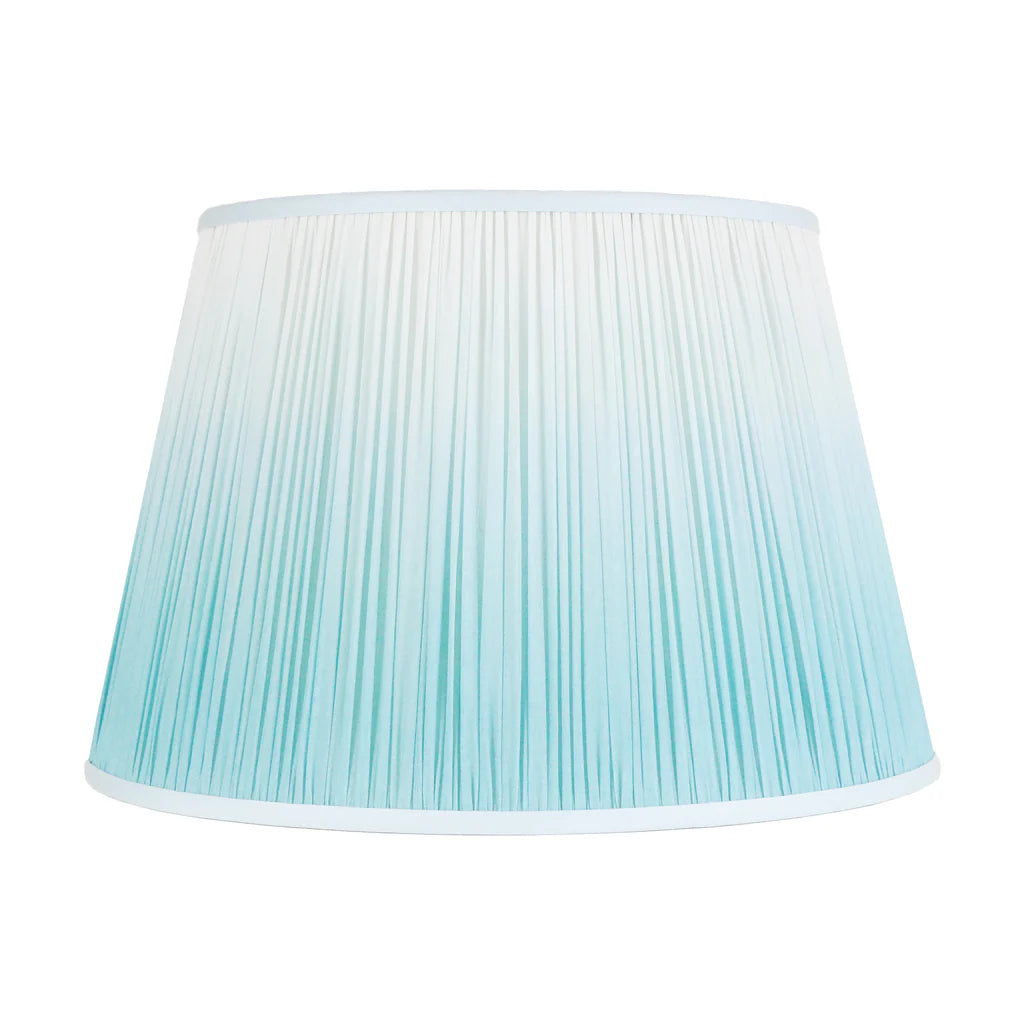International Aqua Ombre Empire Lampshade