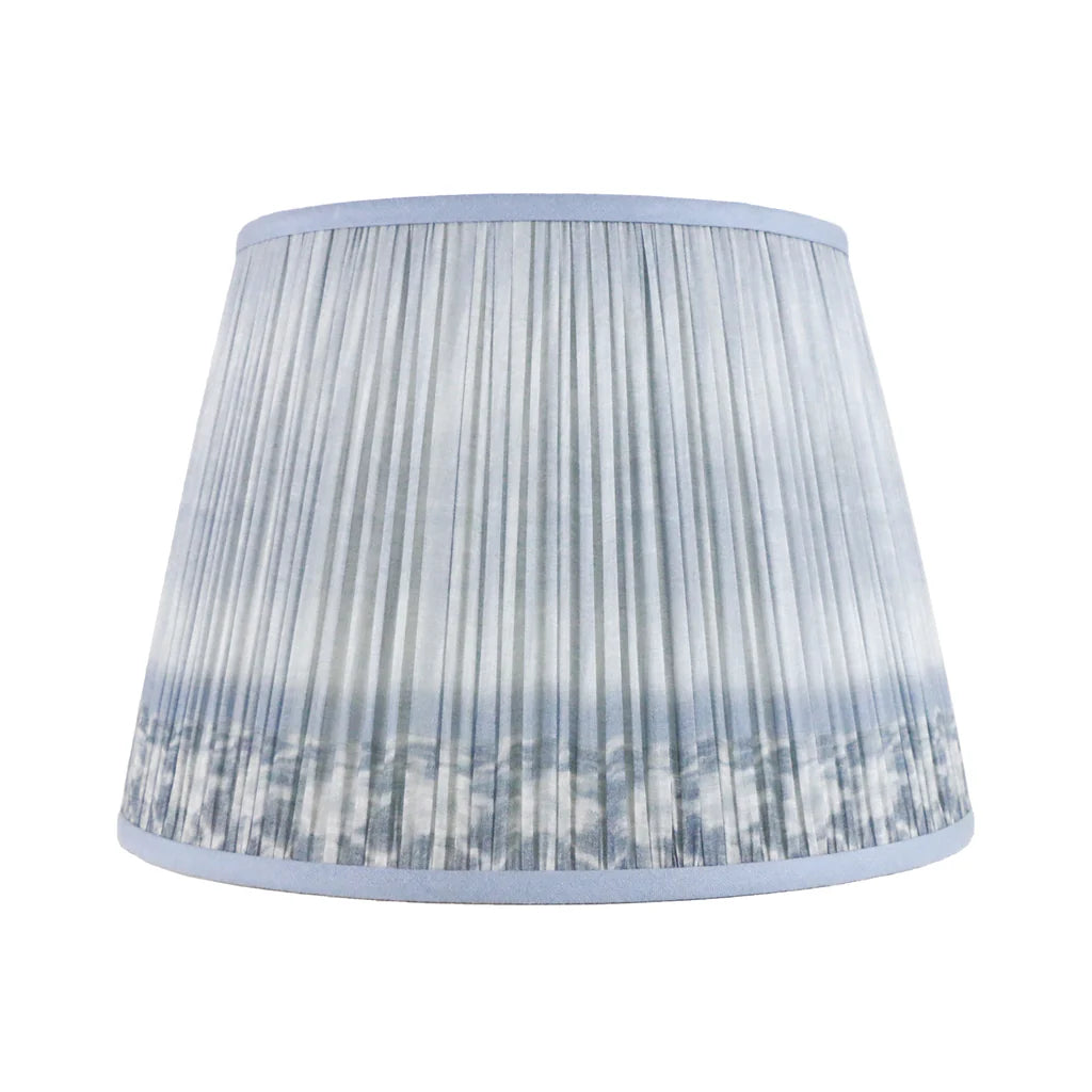 International Blue Ikat Empire Lampshade
