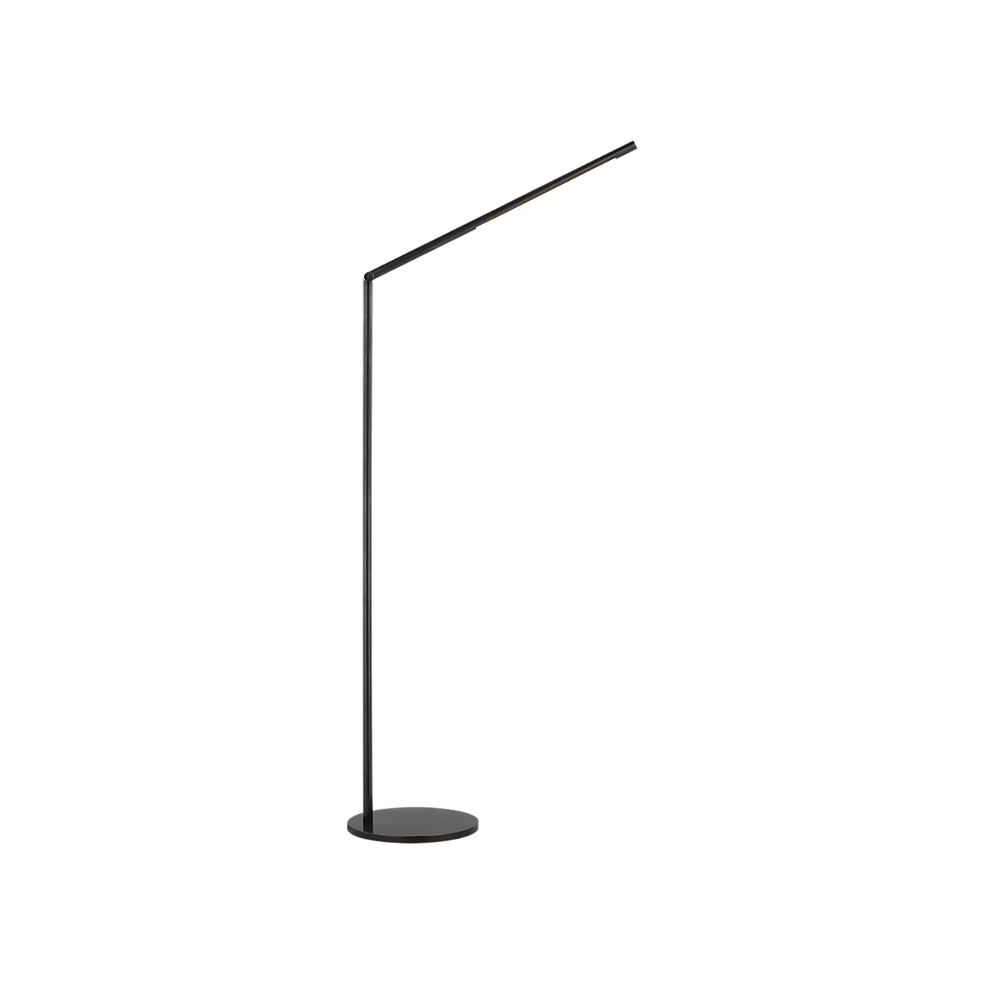 Large Articulating Floor Lamp in Bronze
