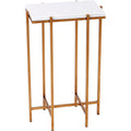 Newport Brass and Marble Table