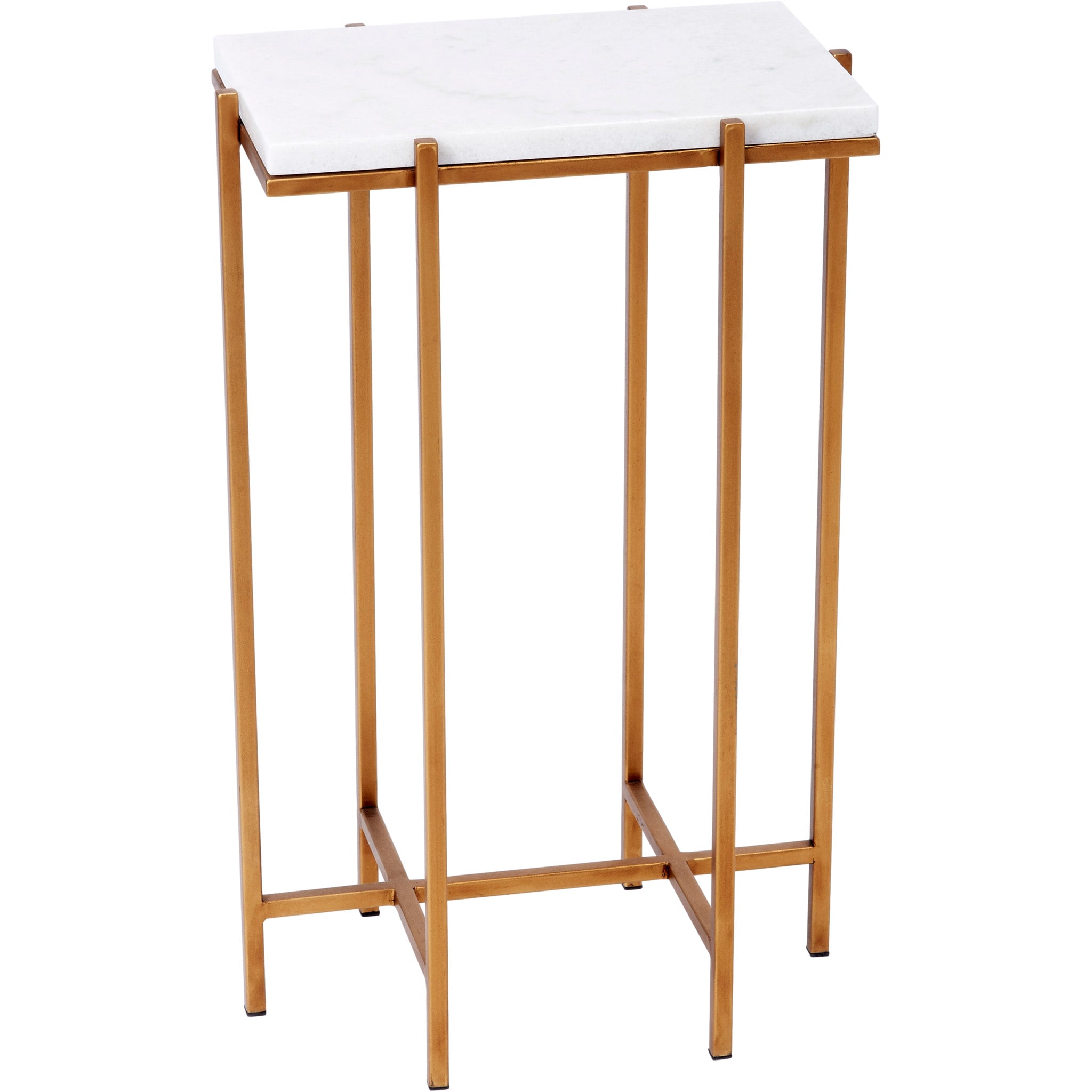 Newport Brass and Marble Table
