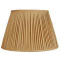 Nushka Yellow Ochre Mulberry Silk Empire Lampshade