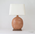 Paul Schneider Marfa Thatched in Coral Lamp