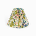 Pink and lime green marbled accordion pleat style empire lampshade. Available in Nashville, Tennessee