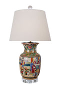Traditional Asian porcelain table lamp in Nashville, Tennessee