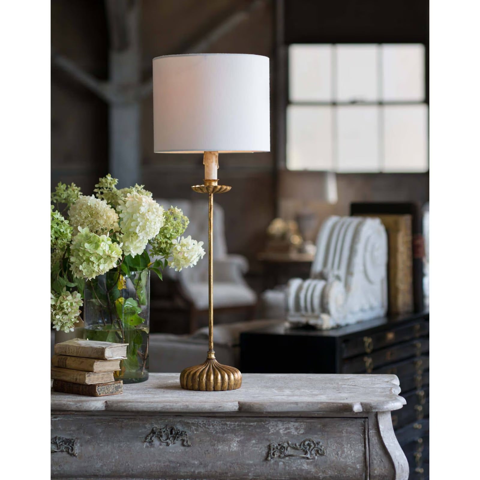 Ranunculus Buffet Lamp