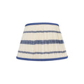 Rosanna Lonsdale Embroidered Blue Striped Empire lampshade