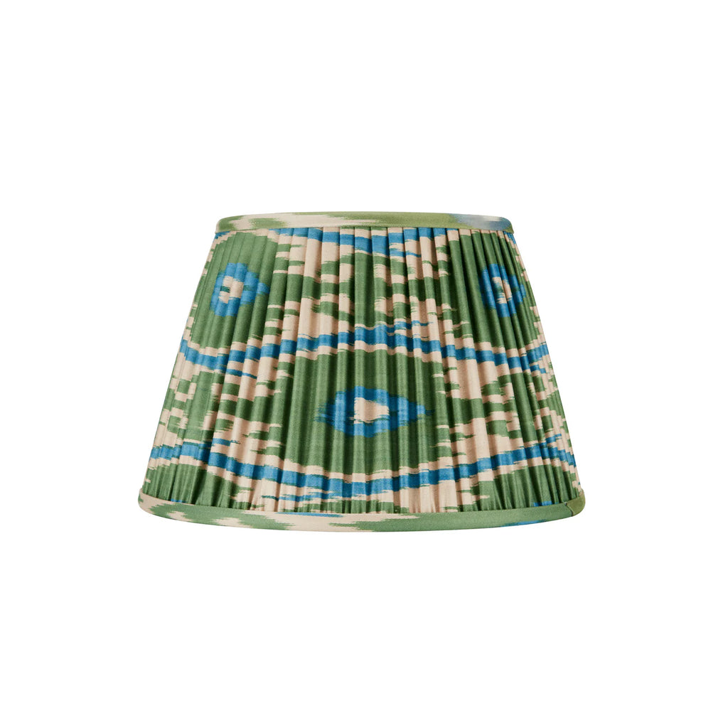 Rosanna Lonsdale Green and Blue Ikat Empire Lampshade