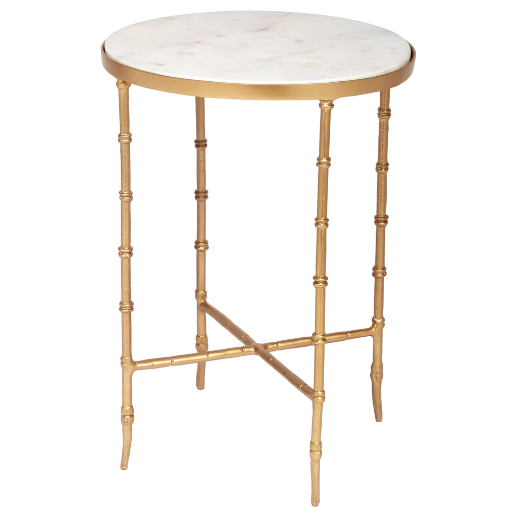 Ryan Brass and Marble Table