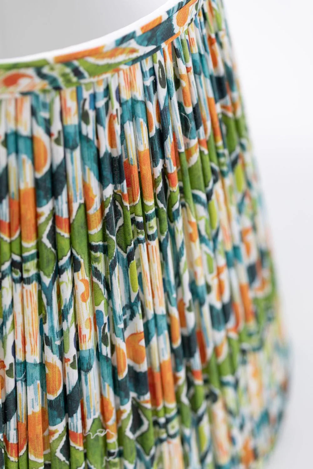 Sorella Glen Green Kaleidoscope Empire Lampshade Closeup