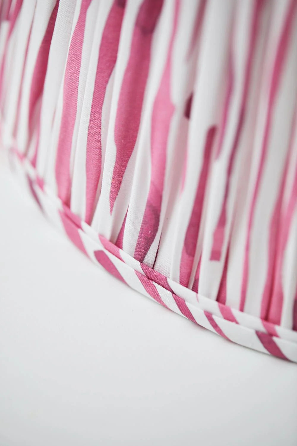 Sorella Glen Raspberry River Empire Lampshade Closeup
