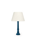 The Lacquer Company Bonham Table Lamp in Marine Blue