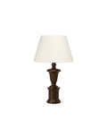 The Lacquer Company Urn Table Lamp in Chocolate
