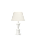 The Lacquer Company Urn Table Lamp in Off White
