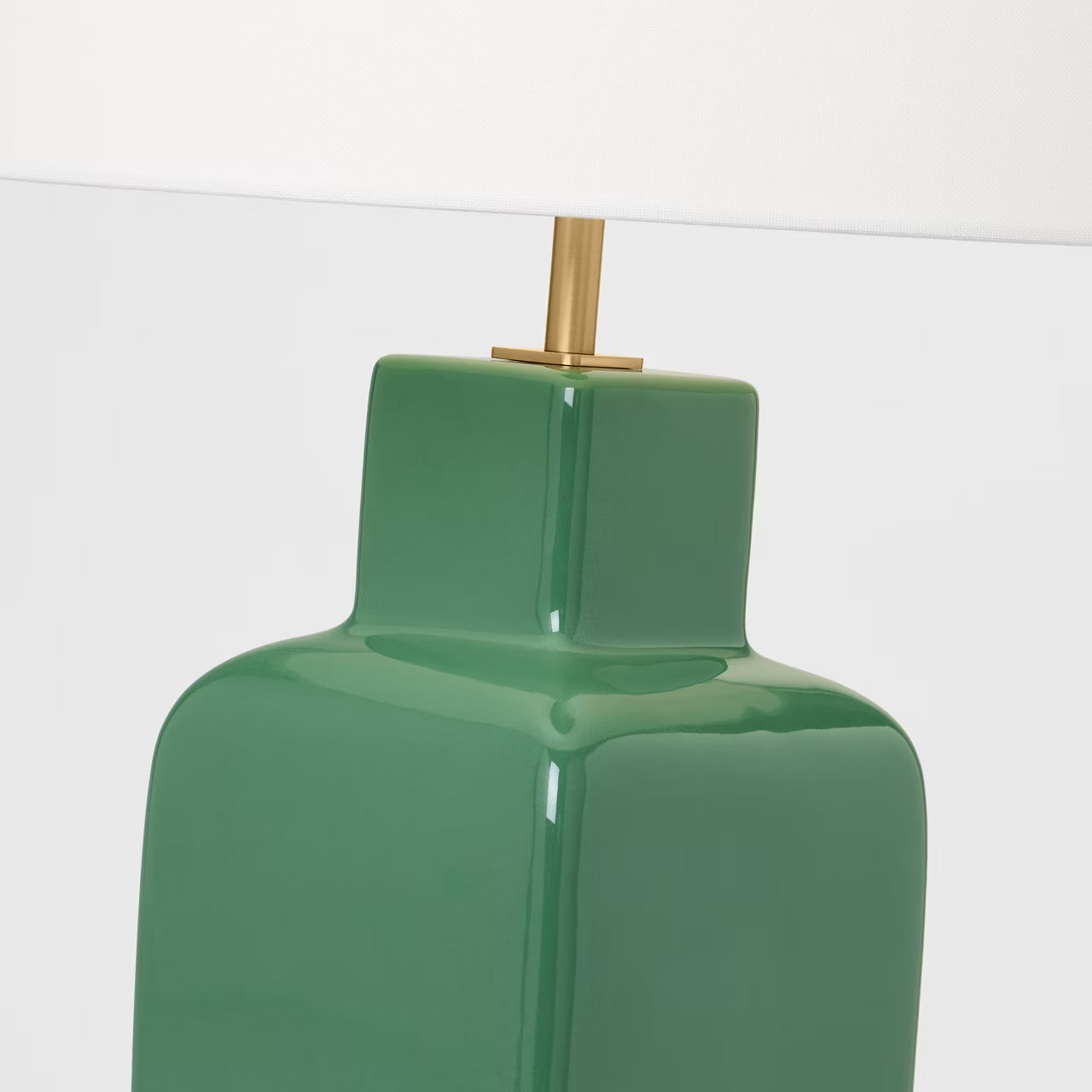 Visual Comfort Anderson Large Table Lamp in green. A playful and sculptural table lamp available in Nashville, Tennessee