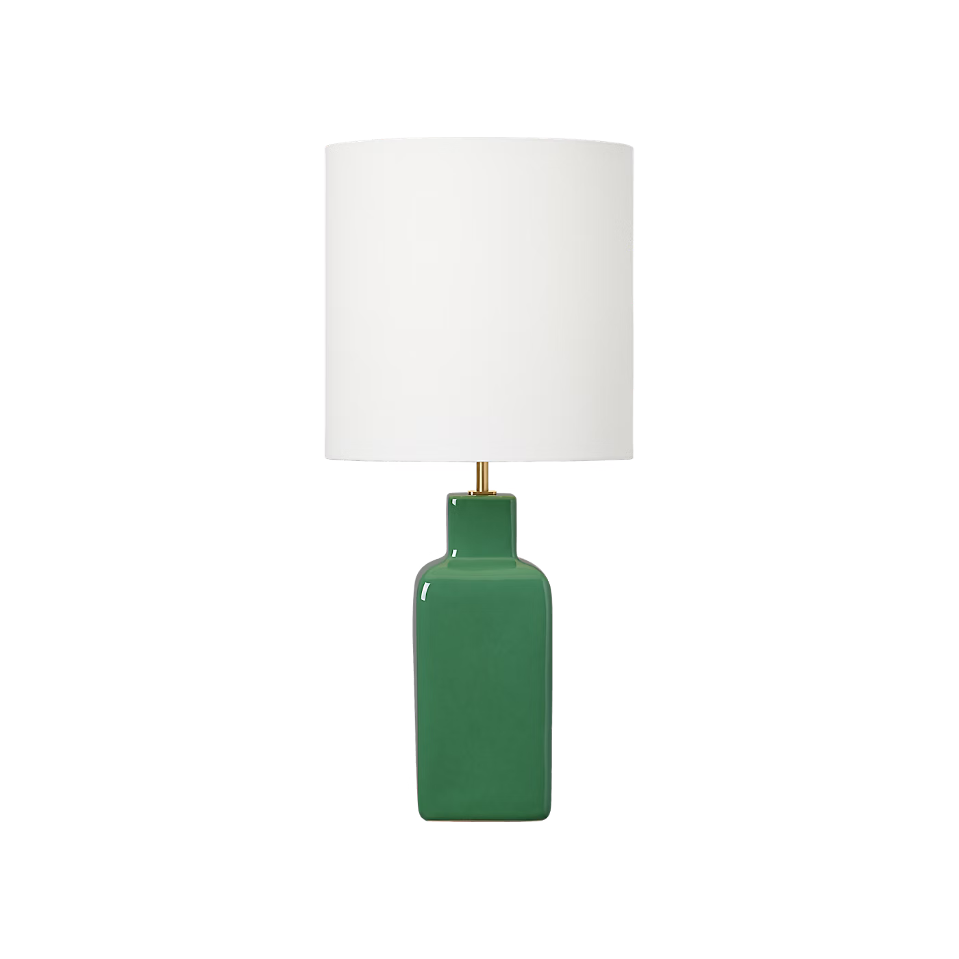 Visual Comfort Anderson Large Table Lamp in green. A playful and sculptural table lamp available in Nashville, Tennessee